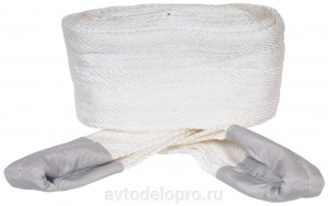 Трос буксировочный 12т 5м ленточный динамический (петля-петля) АВТОДЕЛО 44412 AVTO DELO