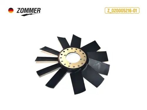 Вентилятор охлаждения дв. Cummins ISF 3.8L (крыльчатка) Z02000521601 ZOMMER