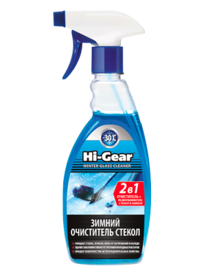 Очиститель стекол зимний 473мл триггер HI-GEAR HG5642 HI GEAR