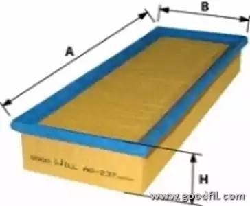 Фильтр воздушный AG237 AG 237 GOODWILL