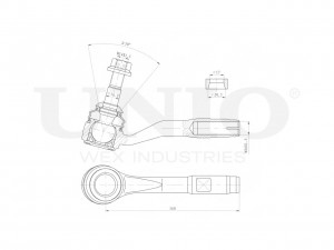 Наконечник рулевой SSP-10103 UNIO