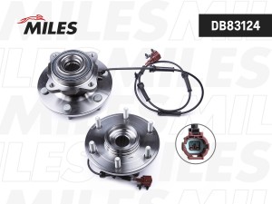 Ступица колеса задняя с подшипником NISSAN PATROL Y62/ARMADA/TITAN/INFINITI QX56 DB83124 MILES