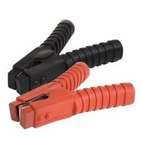 ЗАЖИМ - КРОКОДИЛ 20 СМ 500 А (цена за 1 зажим)  2шт 160025 REXANT