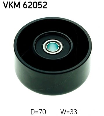 Ролик приводного ремня NISSAN Navara (04-),Pathfinder (05-) натяжителя ГУРа SKF VKM62052 SKF