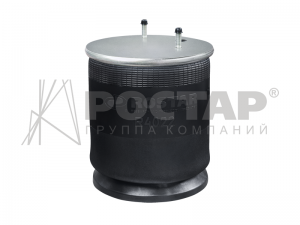 Пневморессора SAF (пластиковый стакан,2шп.M12 смещены,1отв.M22х1.5,низ отв.M16мм R4022DGL05 ROSTAR