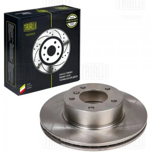 Диск торм. BMW 3 (E90) (05-)/1 (E81) (04-) перед. d=300 (окраш.) (DF 261004)  2ш DF261004 TRIALLI