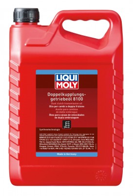 Масло трансмиссионное для DSG Doppelkupplungsgetriebe-Oil 8100 5л 20626 20626 LIQUI MOLY