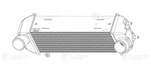 Интеркулер для а/м Kia Sorento (09-)/Hyundai Santa Fe (12-) 2.2CRDi LRIC082F0 LRIC082F0 LUZAR