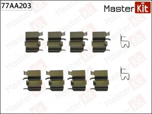 Комплект установочный тормозных колодок SUZUKI VITARA, GRAND VITARA 04-05- 77AA2 77AA203 MASTER KIT