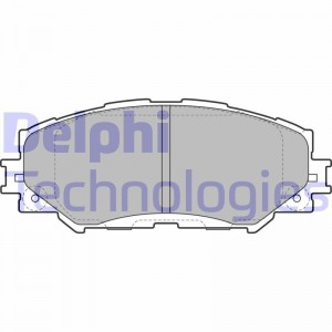 Колодки передние TOYOTA COROLLA E15, RAV4 IV LP2002 LP2002 DELPHI