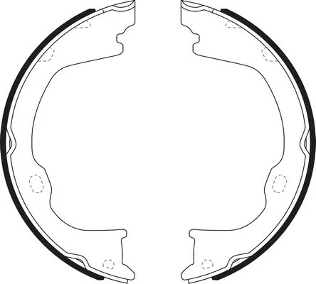 Колодки барабанные JEEP Grand Cherokee 3.0 11- BS52005 BS52005 SB NAGAMOCHI