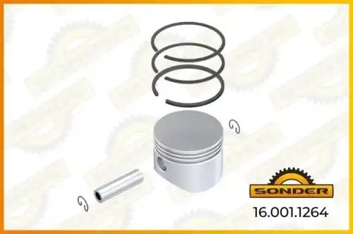 Поршнекомплект компрессора O88.00mm (0,25) 160011264 SONDER