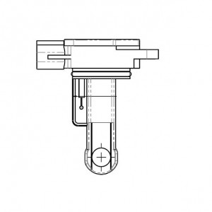 Датчик масс.расх.воздуха для а/м Toyota Land Cruiser Prado J12 (02-) 4.0i/Avensi VSMF1902 START VOLT