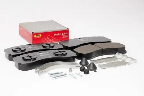 колодки дисковые! 29246 с р/к ,SL7, перед. 244.6x114.0 30/35\ MB ActrosMP3/4 10. 292460090100 LUMAG