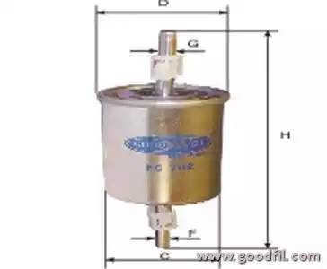 Фильтр топливный FG702 FG 702 GOODWILL