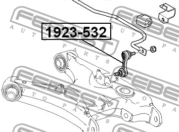 BMW 5-E39 95> 1923-532 FEBEST