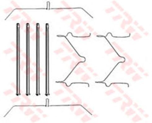 [451129000] !ремк-т торм.колодок пер.\ Toyota Hi-Lux 2.4i 4WD 88> PFK290 TRW