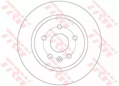 CHEVROLET CRUZE (2009>)/OPEL ASTRA J (2010>) 268 мм DF6340 TRW