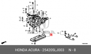 Фильтр масляный АКПП HONDA Jazz (16-20) ОЕ 25420-5LJ-003 HONDA