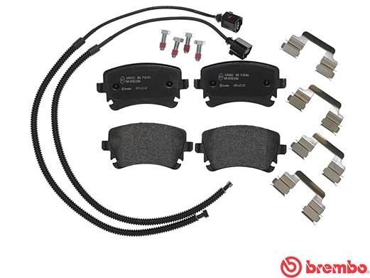 P85064 897 02 !колодки дисковые з.\ VW Phaeton 6.0/5.0TDi, Audi A6 4.2 02> P85064 BREMBO