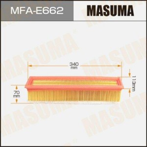 фильтр воздушный!\ BMW F10/F11 2.0D 09> MFA-E662 MASUMA