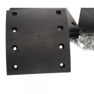 Накладка тормозной колодки SAF стандарт (420х178мм, 8 отверстий) (комплект на ос 35033040 MEGA POWER