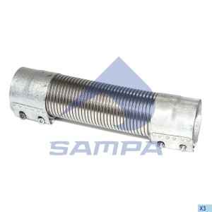 Гофра MERCEDES Atego выхлопной системы (d=75мм) SAMPA 100262 SAMPA