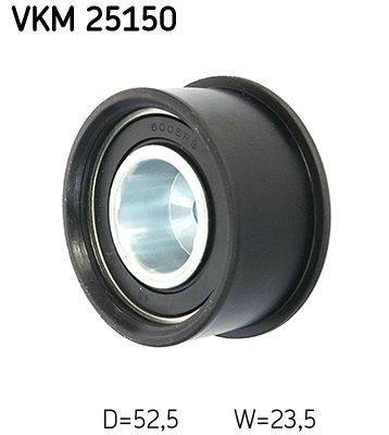 ролик обводной ремня ГРМ!\ Opel Astra/Vectra 1.4-1.8 94> VKM25150 SKF