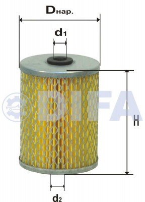 Фильтр топл А-01,А-41,СМД-60 (Т-4,ДТ,Т-150) Дифа DIFA6303M DIFA
