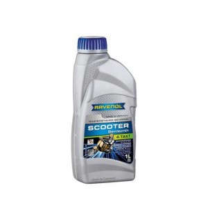 Масло моторное для 4-х тактных двигателей RAVENOL SCOOTER 4T п/синт.1л 1152155-001 RAVENOL
