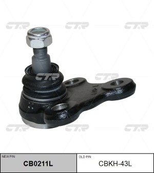 Опора шаровая HYUNDAI Elantra (15-) передняя нижняя левая CTR CB0211L CTR