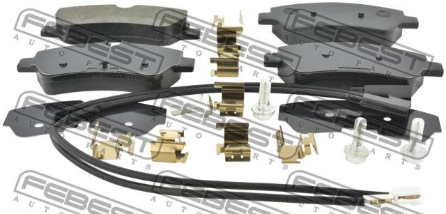 Колодки задние FORD TRANSIT 14- 2101-TTFR 2101-TTFR FEBEST