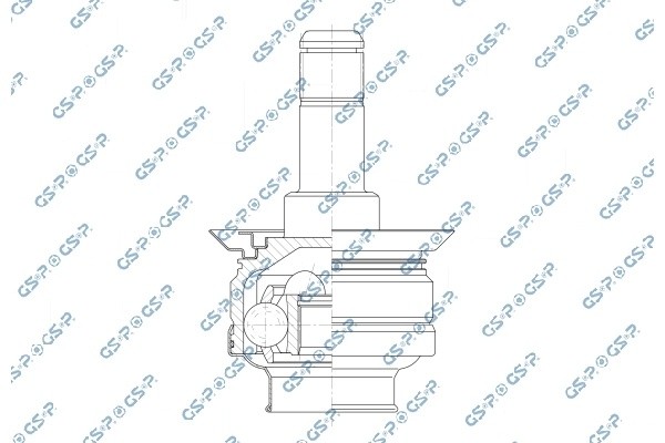Шарнир равных угловых скоростей внутренний 605075 605075 GS P
