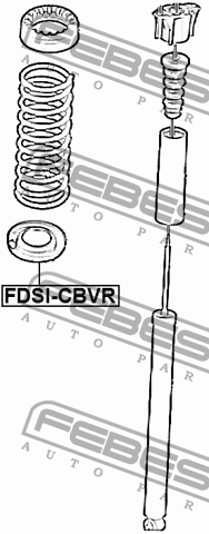 FORD C-MAX (2003-2011) FDSI-CBVR FEBEST