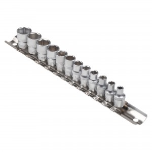 Набор головок торцевых 1/4" "AIRLINE" (DR шестигранных 12пр. (4,4.5,5,5.5,6,7,8, AT-12-24 AIRLINE