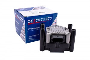 Катушка зажигания VW Golf (12-16),Jetta (15-) AUDI A3 (08-13) SKODA Rapid (13-), 19374105 DELCOPARTS