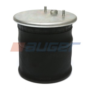 пневмоподушка со стак. !2шп.M10 1штуц.M22 смещ.46 поршень сталь. низ отв.M16\ DA AU346431K01 AUGER