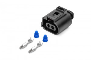 Разъем 1J0973722A 2-х контактный эл.магнит.клап., омыват.фар. VAG AX6752S AX6752S CARGEN