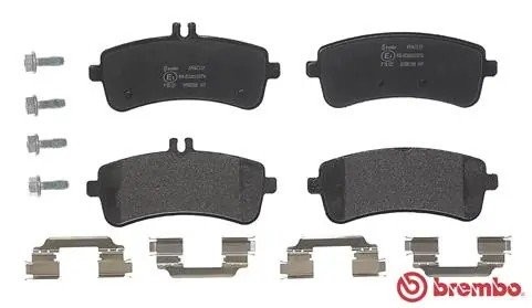 P50125 колодки дисковые задние!\ MB W222/С217 4.7/6.0i 13> P50125 BREMBO