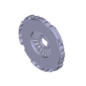 Корзина сцепления ЯМЗ-238 лепестковая (до 260 л.с.) АВТОДИЗЕЛЬ 182160109003 YAMZ