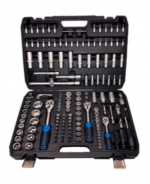 Набор инструмента 172пр универсальный 1/4", 1/2",3/8" (6-гр 4-32мм) /FORSAGE/ F417235 FORSAGE TOOLS