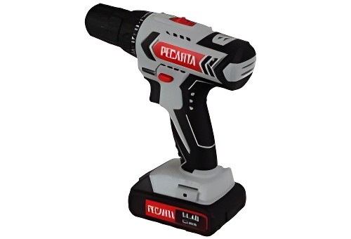 Дрель-шуруповерт аккумуляторный 14.4В 2.0Ач (2АКБ Li-Ion,кейс) РЕСАНТА 75144 RESANTA