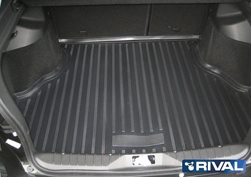 коврик багажника!полиуретан\Lada Granta лифтбек 11-18 18> 16001003 RIVAL