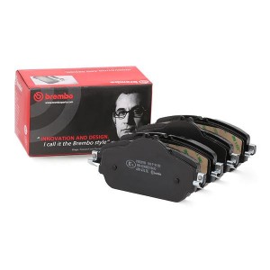 Колодки тормозные MERCEDES C (W205) передние (4шт.) BREMBO P50118 BREMBO