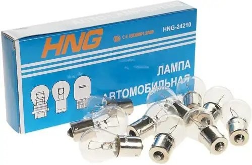 Лампа 24V P21W BA15s Long Life HNG 24210 HNG