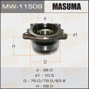 подшипник ступ.зад.! в сборе\ Toyota RAV 4 2.0 16V 95> MW-11509 MASUMA