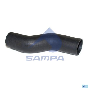Патрубок MB радиатора 010375 SAMPA