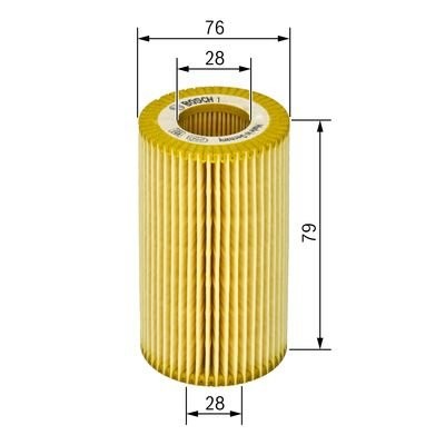 Фильтр масляный VOLVO S60,S80,XC70 (00-),XC70 2 (07-),V70 2 (00-) BOSCH 1 457 429 762 BOSCH