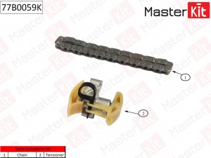 CITROEN C4 (2005-2011) 77B0059K MASTER KIT