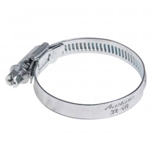 Хомут 32-50/9 мм, червячный, оцинкованный (W1), 1 шт.(AHC-SZ-07)  5шт AHC-SZ-07 AIRLINE